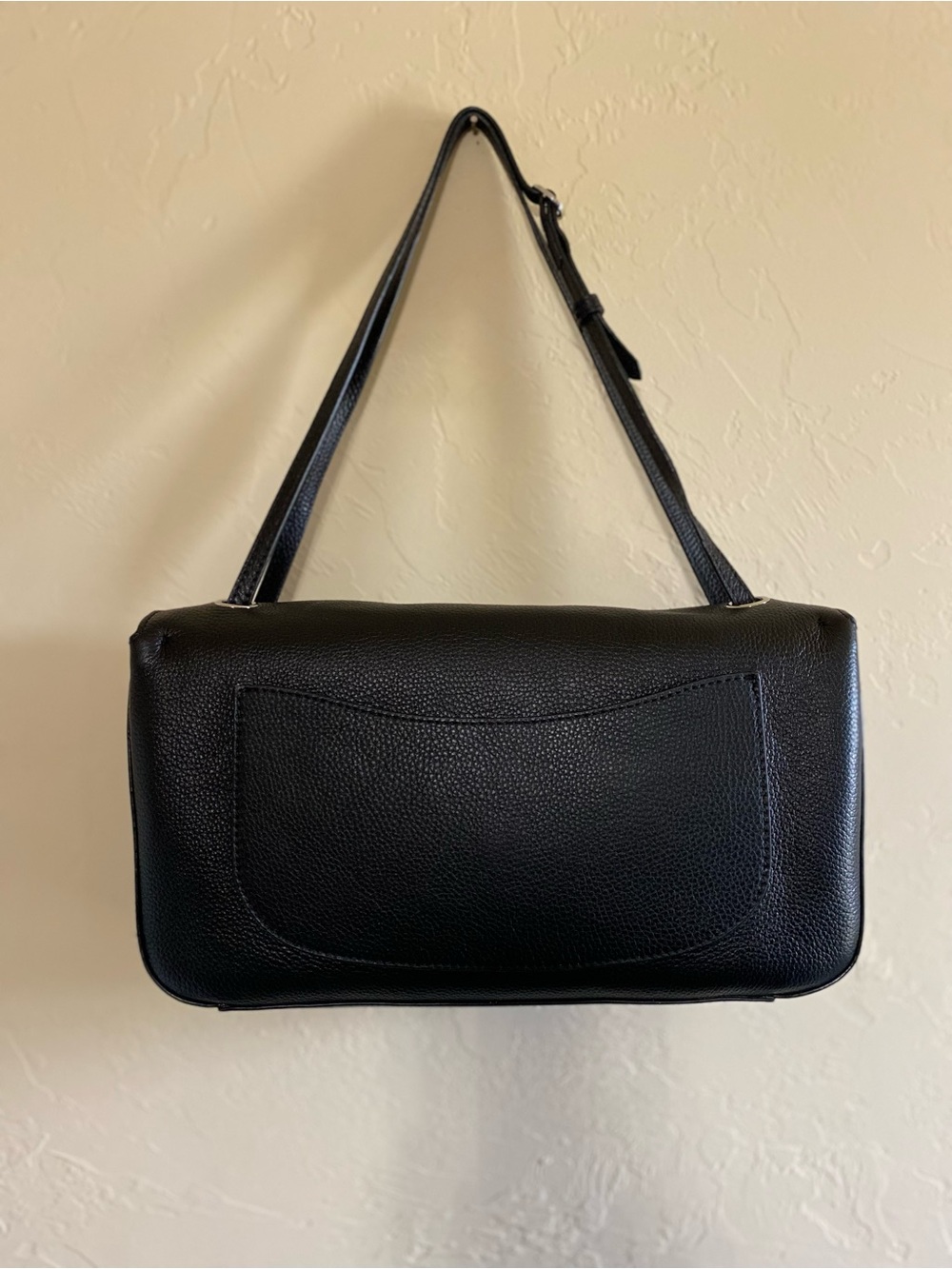 Women’s soft leather black shoulder bag New - Picture 3 of 13